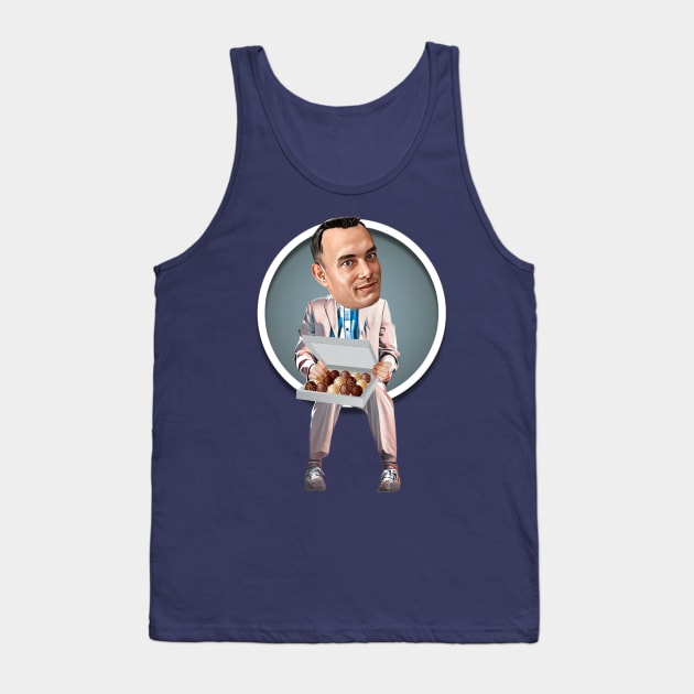 Forrest Gump Tank Top by Zbornak Designs